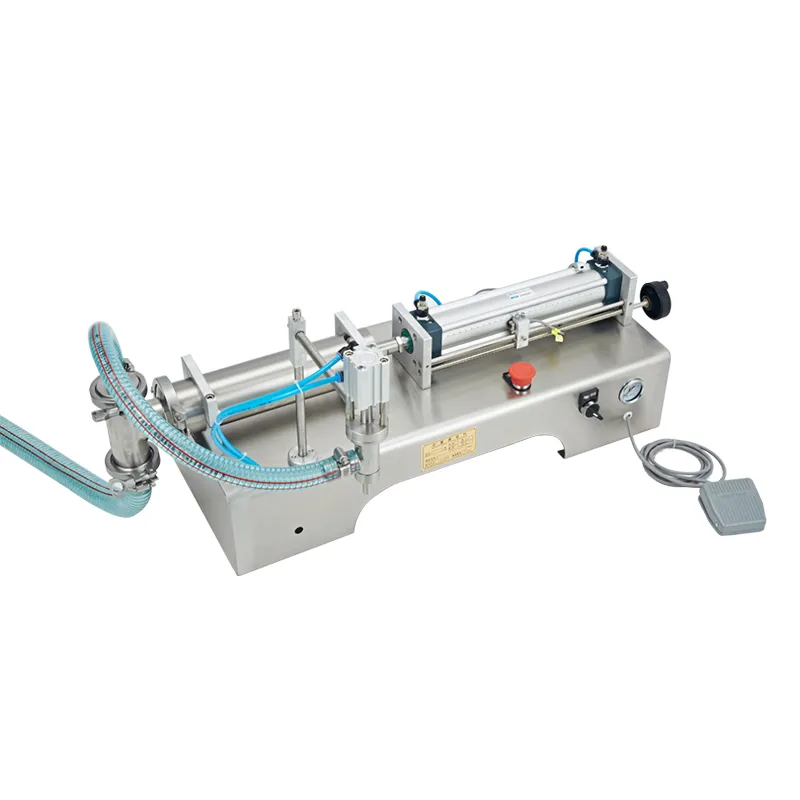 5 Gallon Semi Automat Yogurt Cup and Sealing Wine Small Full Water bottle Fill Light Needle Syringe Gel Filling Machine Machines