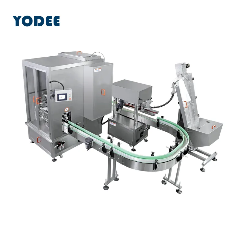 Automatic Linear Liquid Paste Plastic Cup Packaging Equipment, Jam, Yogurt, Porridge, Pudding, Chocolate Sauce Filling and Sealing Machine
