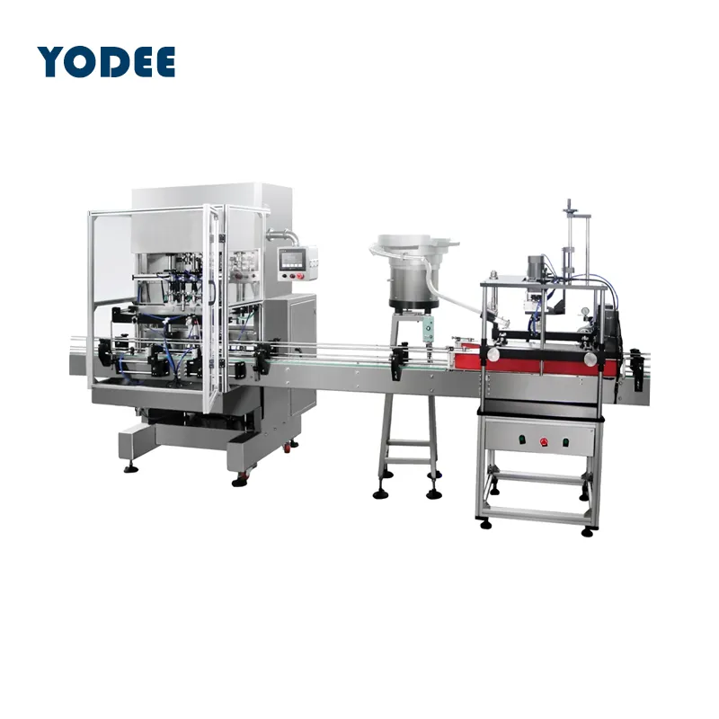 Automatic Linear Liquid Paste Plastic Cup Packaging Equipment, Jam, Yogurt, Porridge, Pudding, Chocolate Sauce Filling and Sealing Machine