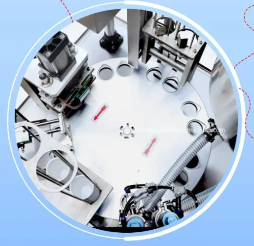 Automatic Rotary K-Cup Sealing Nespresso Coffee Capsule Filling Machine