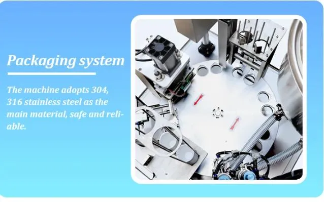 Automatic Rotary K-Cup Sealing Nespresso Coffee Capsule Filling Machine