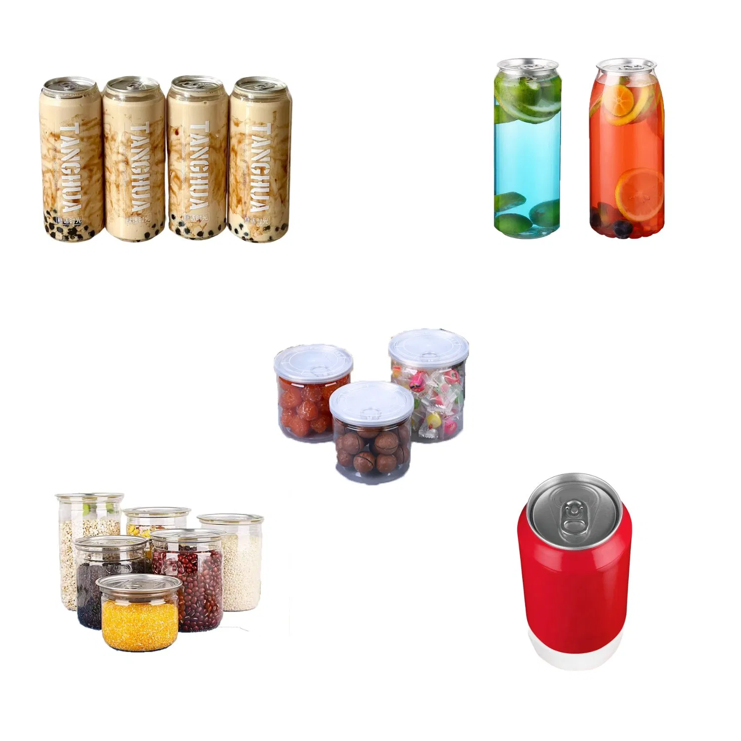 Black Semi-Automatic Tin Can Sealing Seaming Mach Intelligent Small Portable Plastic Beer Canning Juice Coffee Cup Lid Sealing Machine (QLS-180B-180W-220V.50Hz)