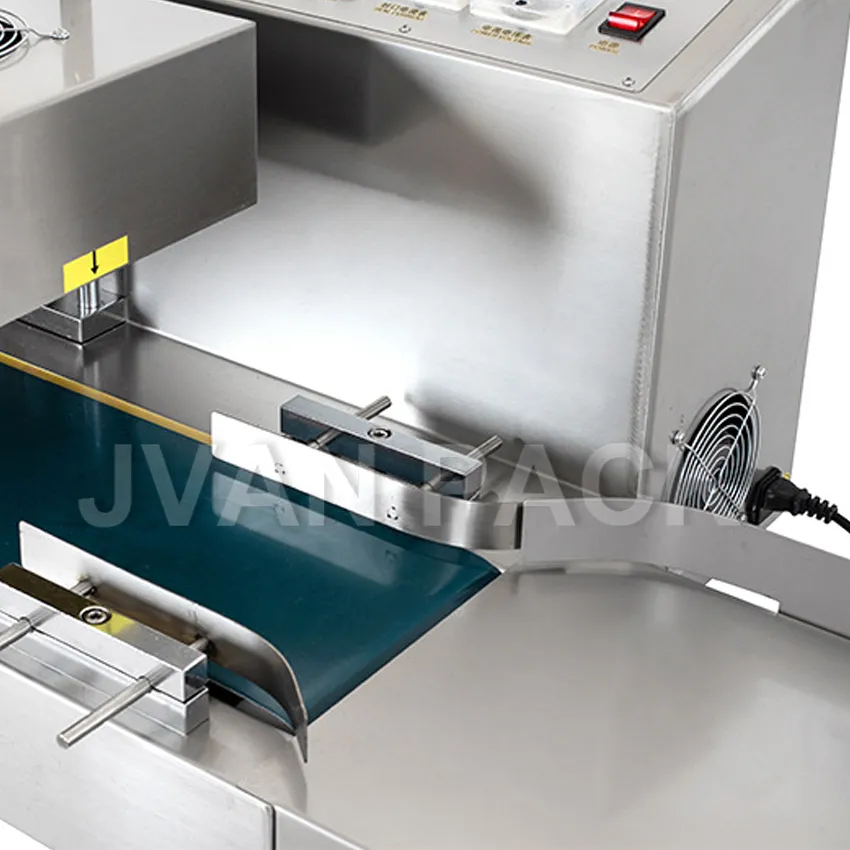 Desktop Continuous Aluminum Foil Cup Bottle Cap Sealer Induction Heat Sealing Machine