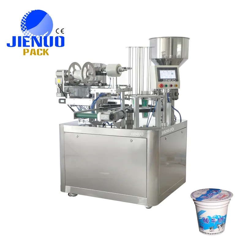 Factory Price 4 Lines Automatic Plastic Drinking Cup Water Filling Sealing Machine