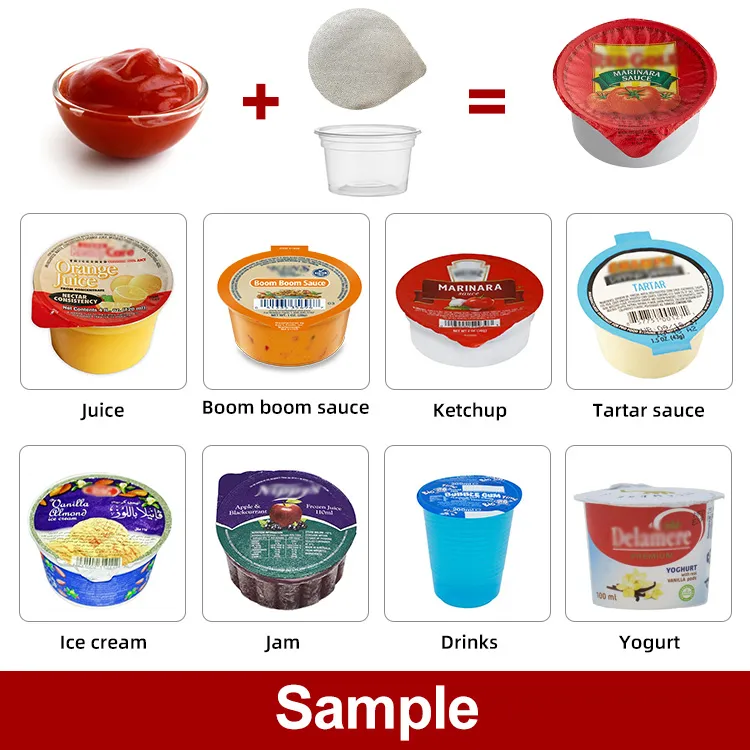 Factory Price 4 Lines Automatic Plastic Drinking Cup Water Filling Sealing Machine