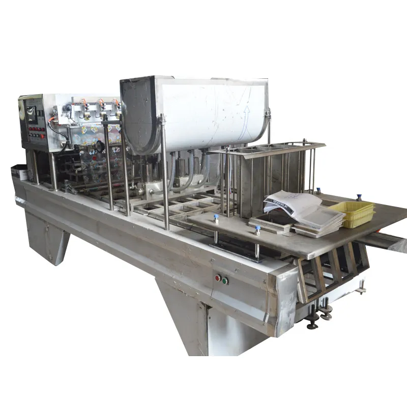 Full Automatic Yogurt Cup Filling and Sealing Machine
