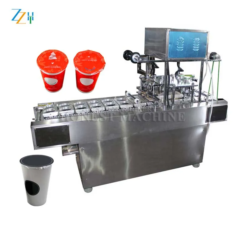 Industrial Automatic Cup Sealing Machine / Cup Filling Machine