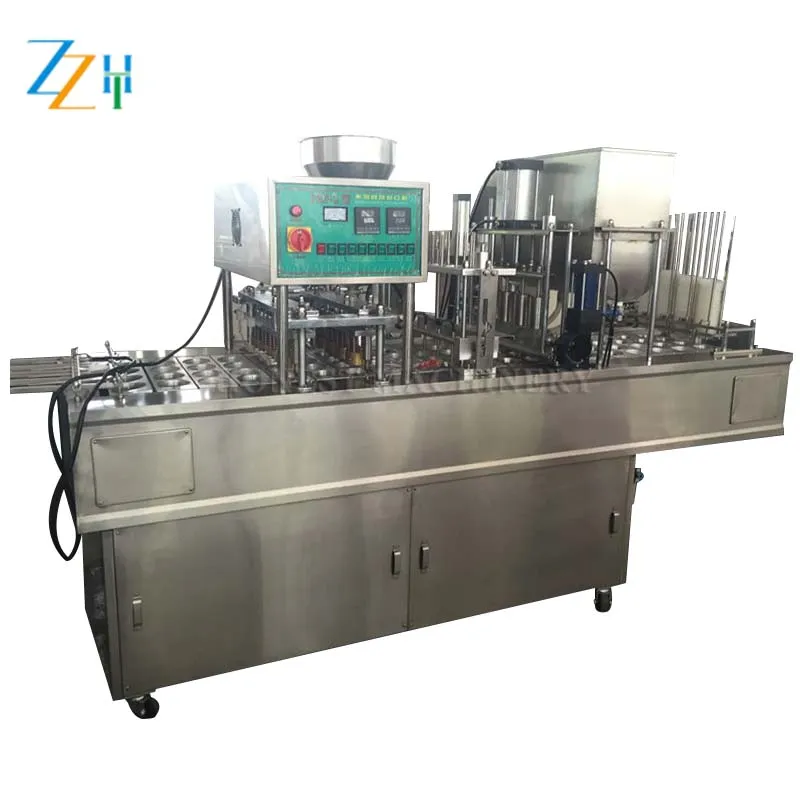 Industrial Automatic Cup Sealing Machine / Cup Filling Machine