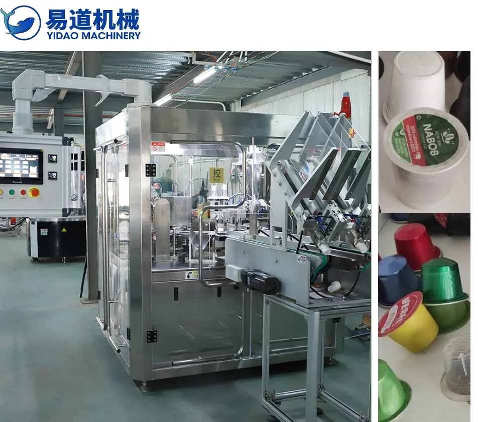 K Cup, Nespresso Coffee Capsule Filling Machine/Coffee Capsule Sealing Machine