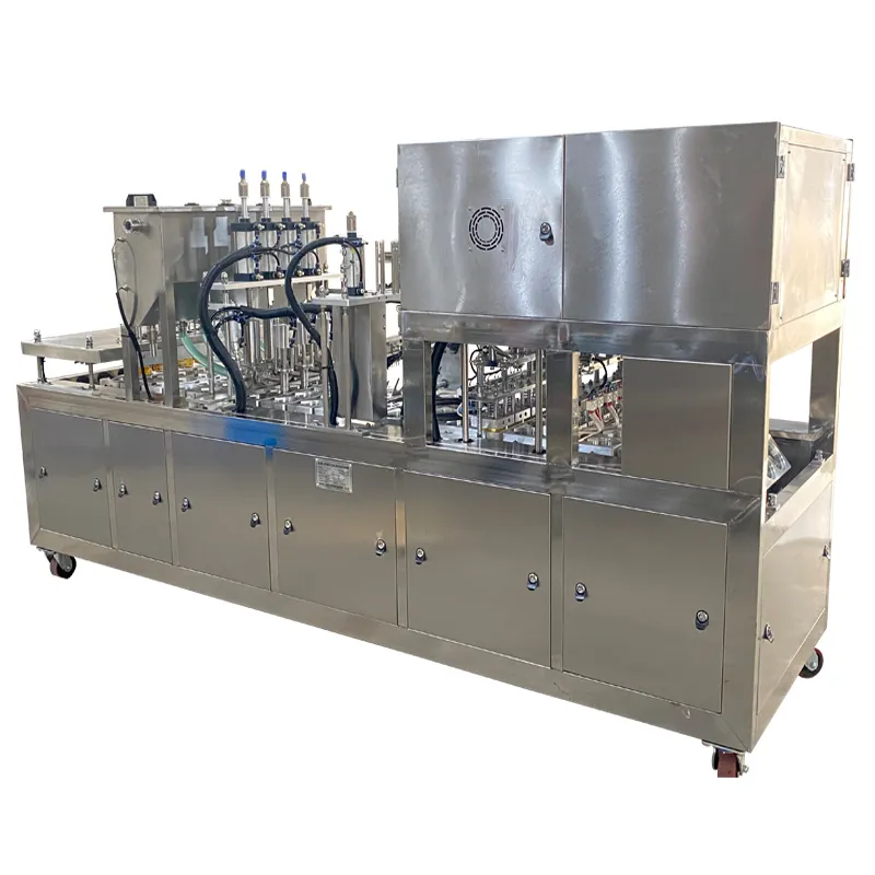 Liquid Yogurt Cup Filling and Sealing Machine