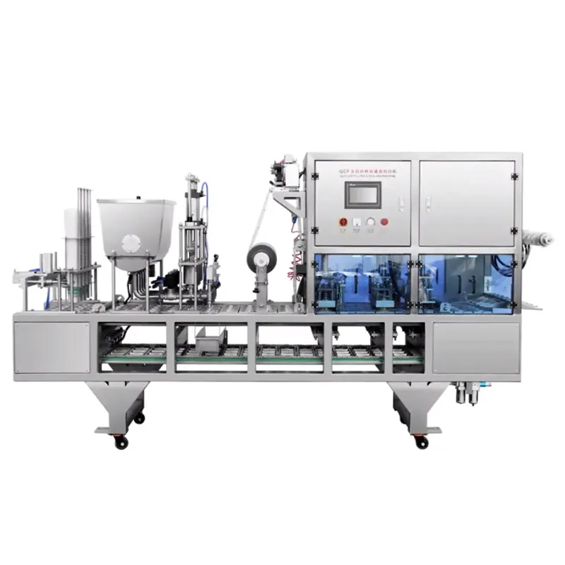 Speed Injection Cup Filling and Sealing Machine